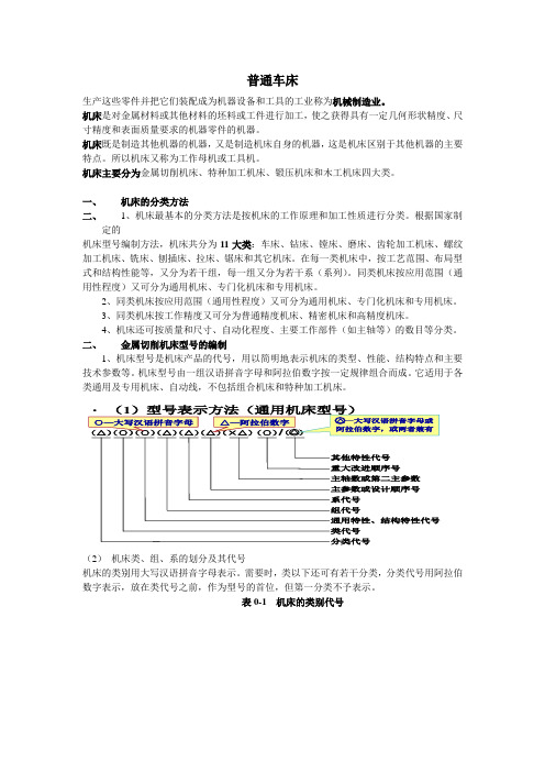 机械加工装备