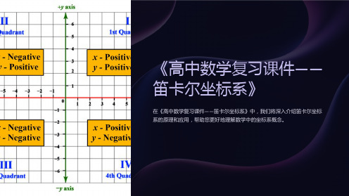 《高中数学复习课件-笛卡尔坐标系》