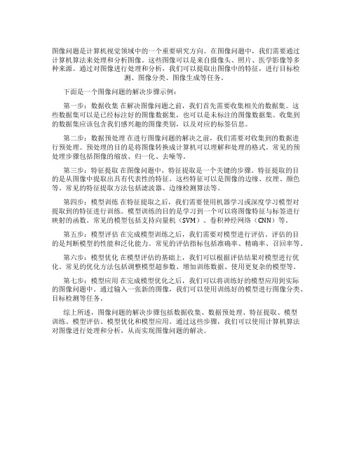 图像问题知识点