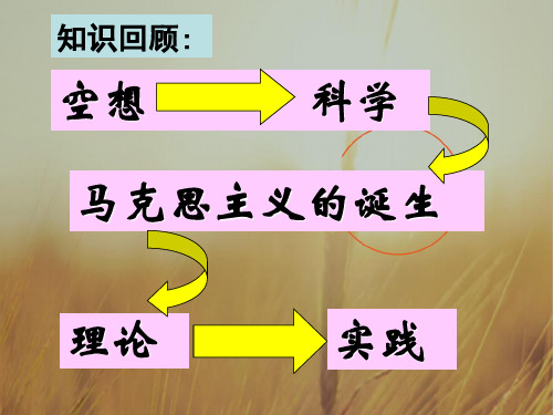 最新-2021年人民版高一历史必修一专题八第2课国际工人运动的艰辛历程课件共22张 精品