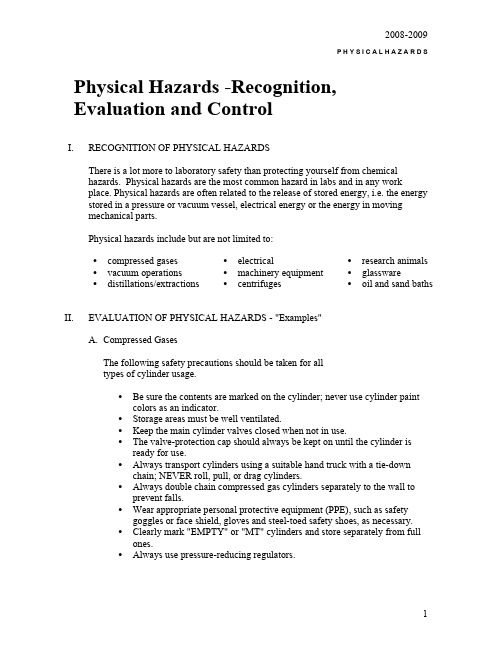 3.2PhysicalHazards