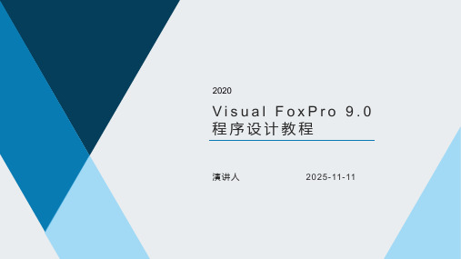 Visual FoxPro 9.0程序设计教程