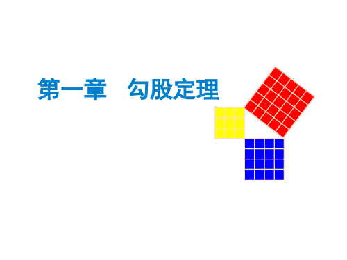 【初中数学++】+第一章+勾股定理+复习课件+北师大版数学八年级上册