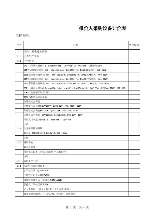 110KV变电站工程报价表(含定额、取费、找差)