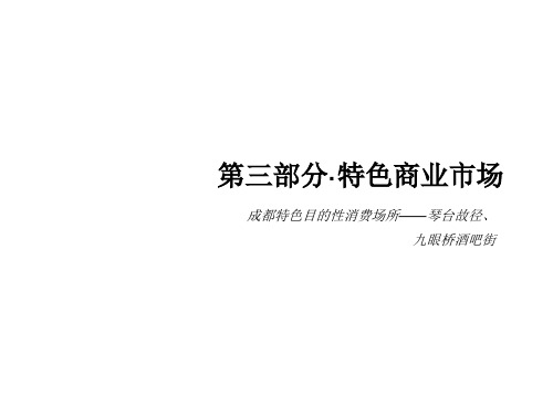 成都考察之琴台路、酒吧街