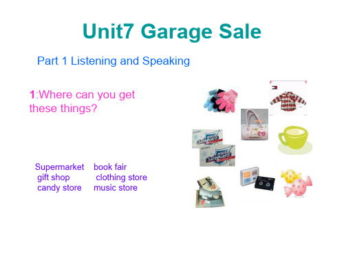 九年级英语garage-sale课件-P