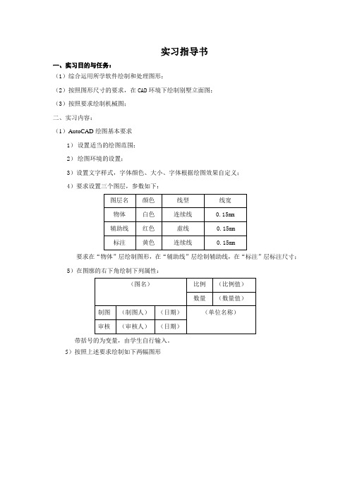 Photoshop图形图像处理技术实习指导书