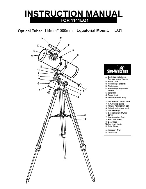 1141EQ1 用户手册说明书