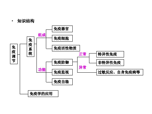 免疫学知识框架