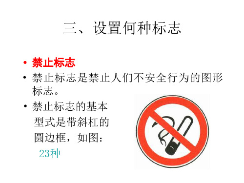 精选安全标志