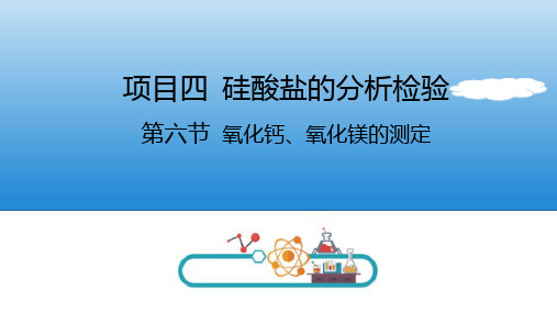 硅酸盐的分析检验 氧化钙、氧化镁的测定