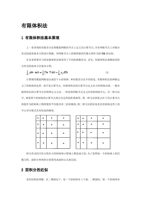 有限体积法介绍