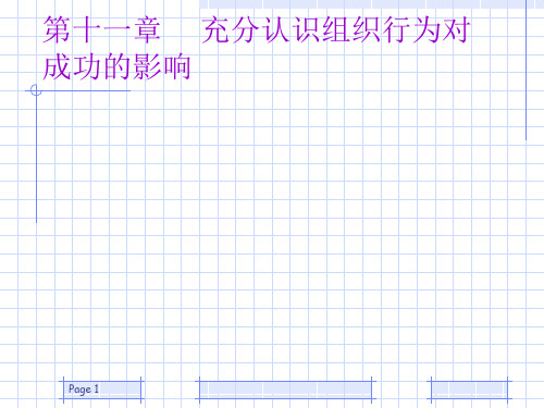 成功学讲义第十一章PPT演示文稿