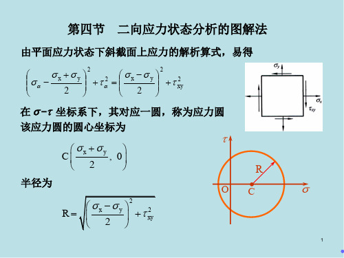 材料力学08应力状态分析_2图解法