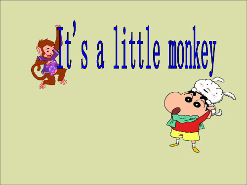 剑桥儿童英语启蒙Unit11-It's-a-little-monkey-(this-that)