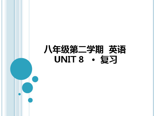 2014冀教版八下英语Unit 8单词,短语句子复习