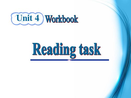 U4P4 Workbook-reading task
