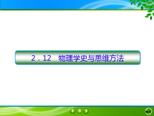 2020高考物理二轮抓分天天练课件：热点题型练+2.12