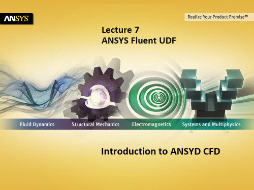 Lecture 7 ANSYS Fluent UDF