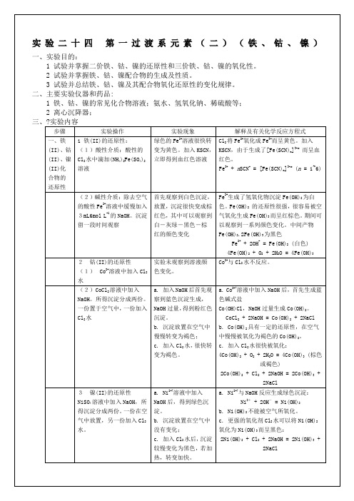 下学期实验报告示范p