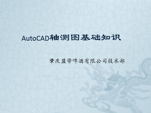 AutoCAD2007轴测图基础知识1.2