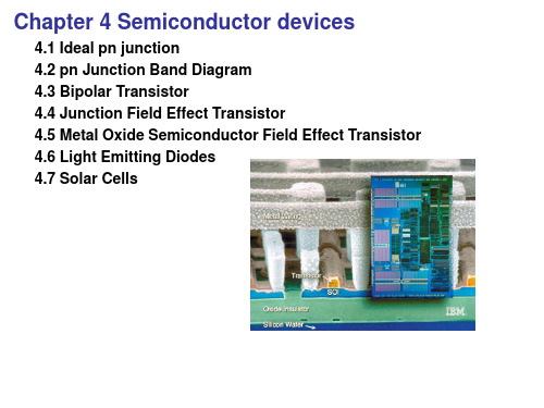 半导体材料与技术讲义-半导体器件英文ppt