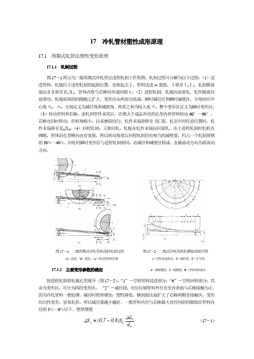 17  冷轧管材成形原理