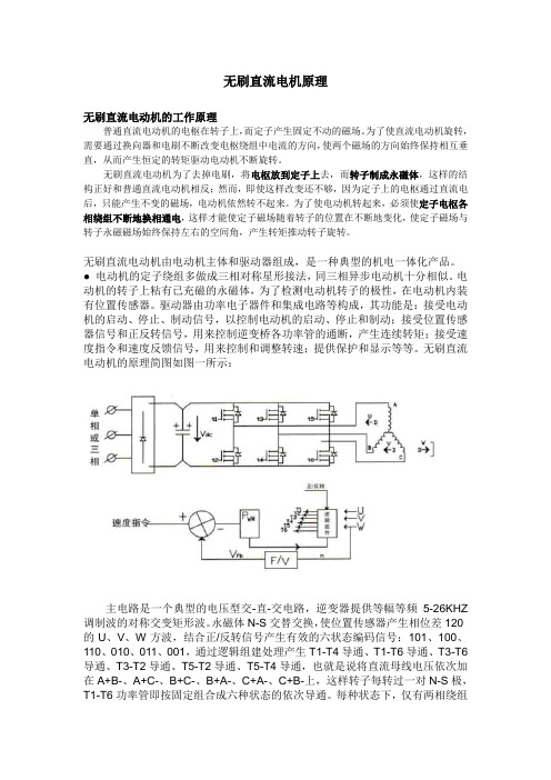 无刷直流电机的工作原理