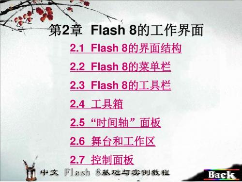 flash8的工作界面