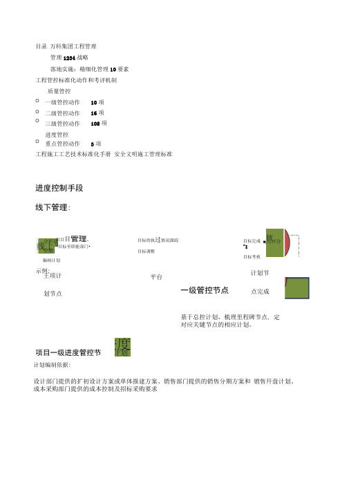 万科集团工程管理手册