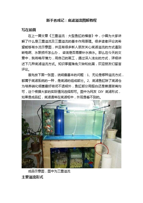 新手养成记：底滤溢流图解教程