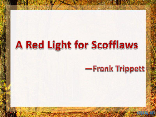 A Red Light for Scofflaws