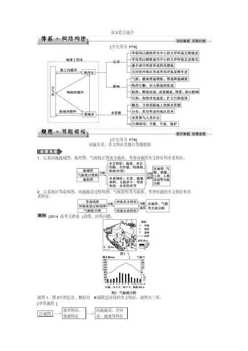 [备考资料]高三地理大一轮复习学案：第三章章末综合提升(学案).doc