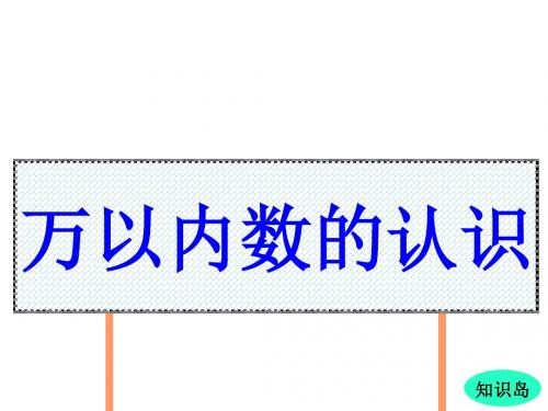 人教版二下总复习《万以内数的认识》PPT课件