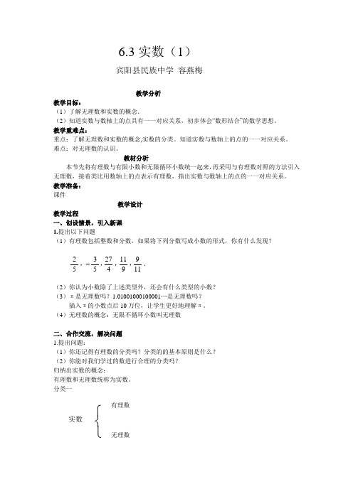 数学人教版七年级下册无理数、实数的概念