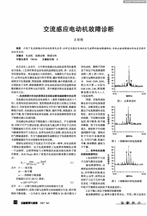 交流感应电动机故障诊断