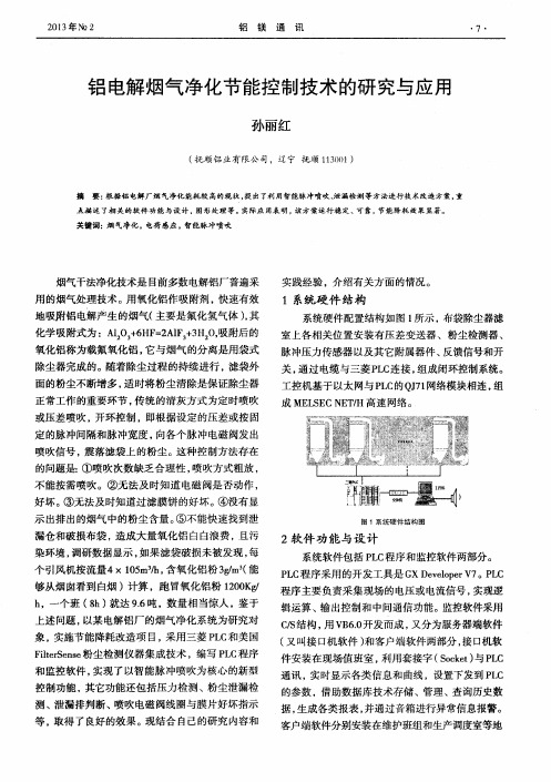 铝电解烟气净化节能控制技术的研究与应用