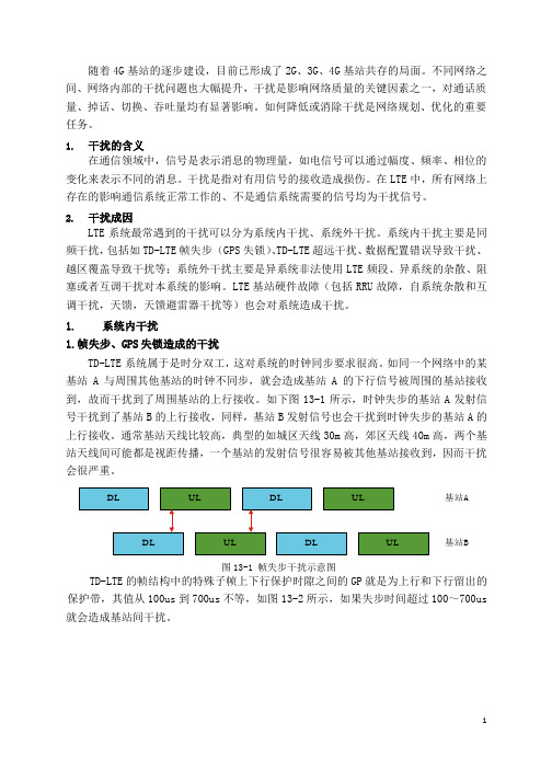 LTE无线干扰成因