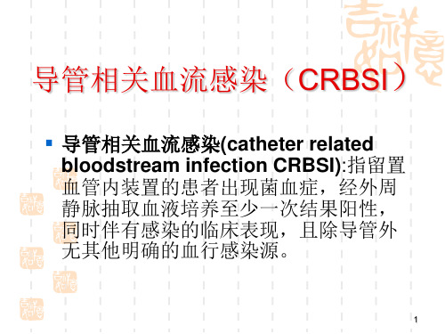导管相关性血流感染