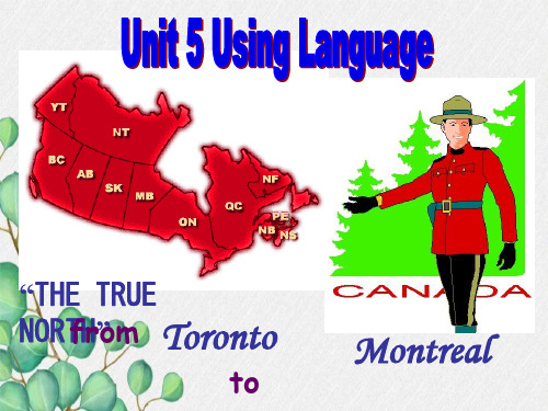 用-unit-5--The-True-North--from-Toronto-to-Montreal