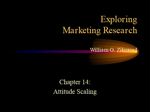 Attitude Scaling(英文版)(ppt 37页)