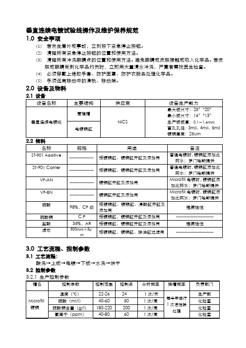 VCP试验线msp