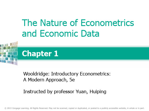 《计量经济学》ch_01_wooldridge_5e_ppt