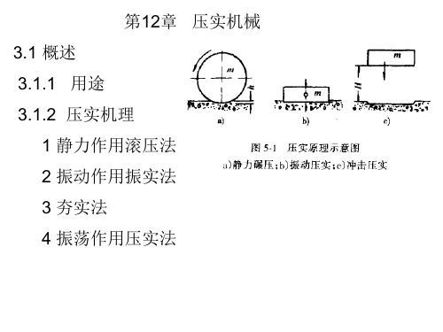 工程机械设计课件-压实机械