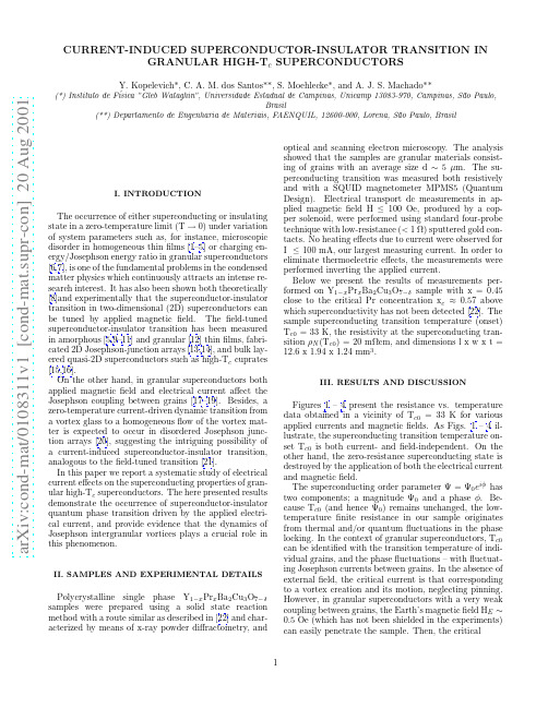 Current-Induced Superconductor-Insulator Transition in Granular High-T_c Superconductors