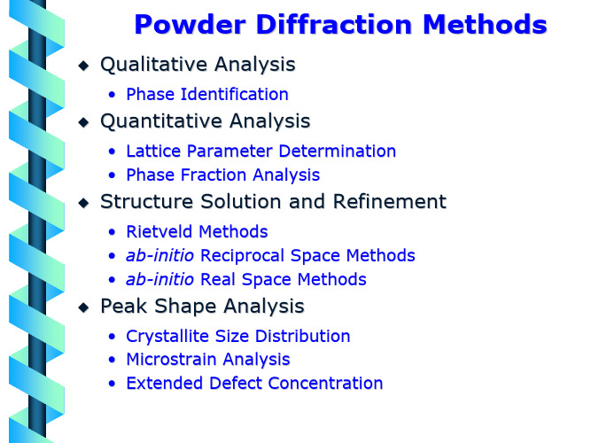 粉末衍射 powder_diffraction