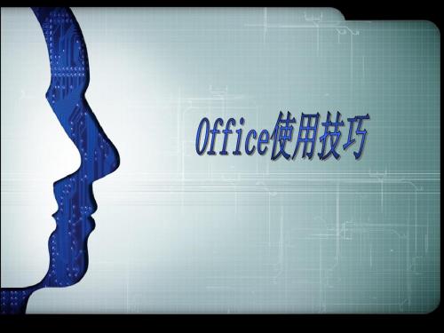 2013年最新最全的office使用技巧_图文