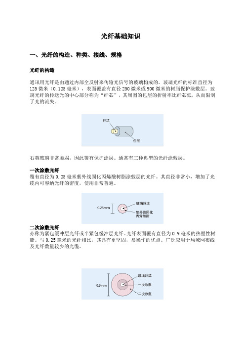 光纤基础知识详解