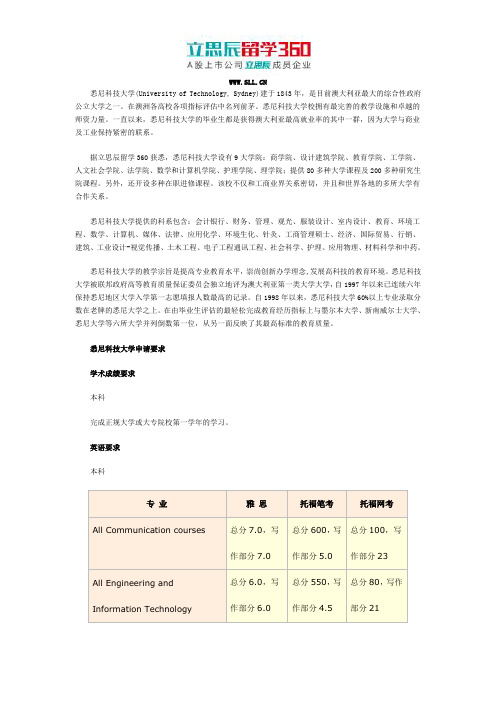 2017年澳洲悉尼科技大学本科怎么样