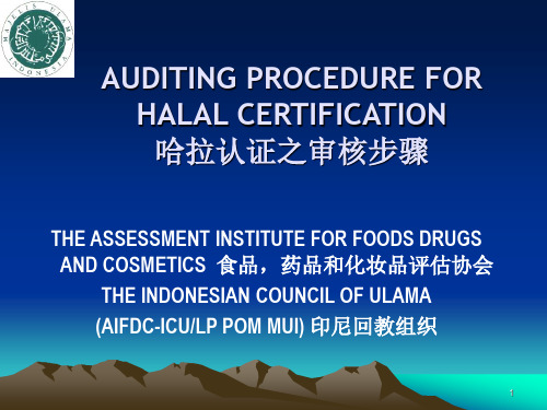 AUDIT PROCEDURE